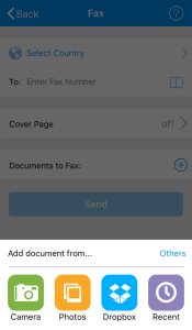 send faxes from phone